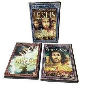 Bible Stories DVD Collection Jesus David Solomon Church Christian Sunday School